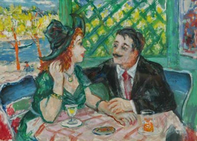 Lot 83 - Robert Philipp American, 1895-1981 In Love...