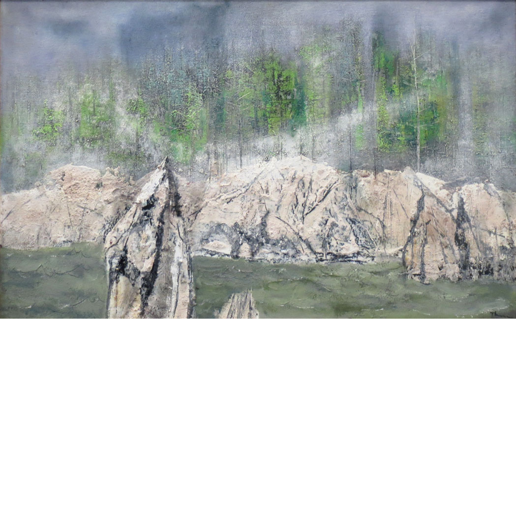Lot 110 - William Thon American, 1906-2000 The Island in...