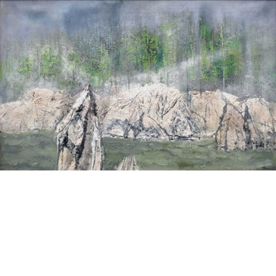 Lot 110 - William Thon American, 1906-2000 The Island in...