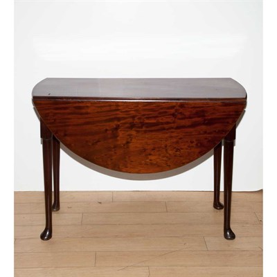 Lot 346 - George III Style Mahogany Drop-Leaf Table...