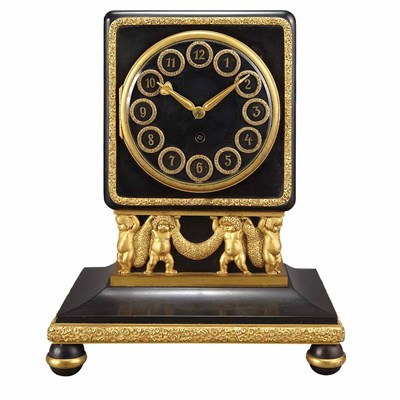 Lot 451 - Austrian Secessionist Gilt and...