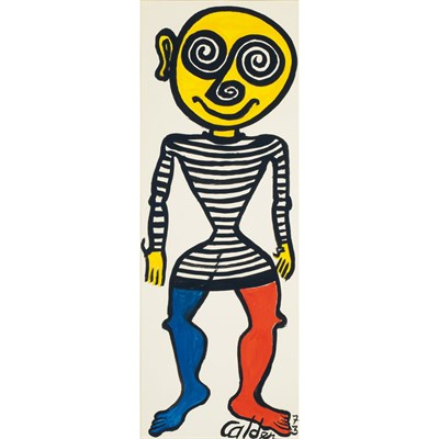 Lot 90 - Alexander Calder American, 1898-1976 Puppet...