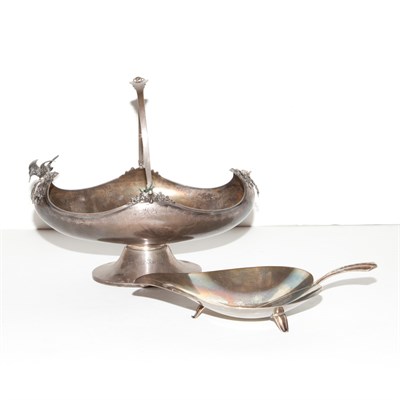 Lot 485 - Tiffany & Co. Sterling Silver Leaf-Form Small...