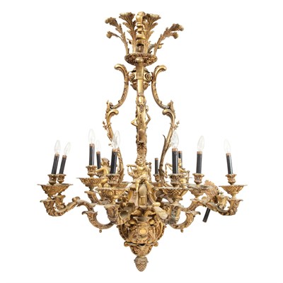 Lot 564 - Transitional Louis XV/XVI Style Gilt-Metal...