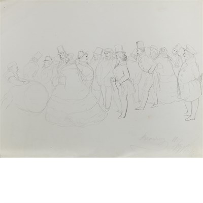 Lot 127 - Miscellaneous Group of Nine Unframed Works on...