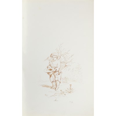 Lot 127 - Miscellaneous Group of Nine Unframed Works on...