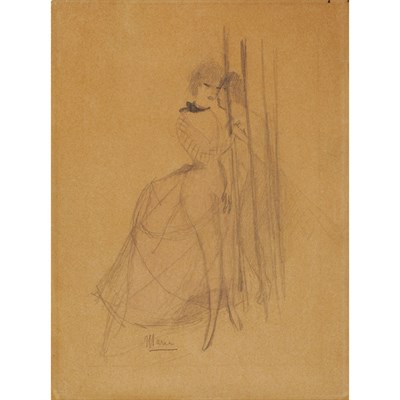 Lot 69 - Marie Laurencin French, 1885-1956 Amour Signed...