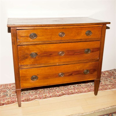 Lot 324 - Continental Neoclassical Style Fruitwood...