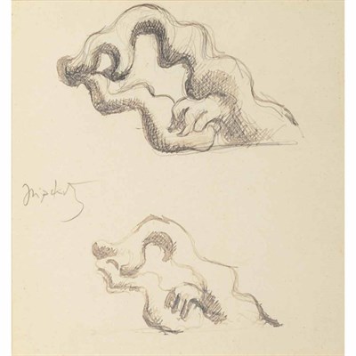 Lot 4 - Jacques Lipchitz French, 1891-1973 Studies...