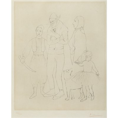 Lot 136 - After Pablo Picasso LA FAMILLE DES...