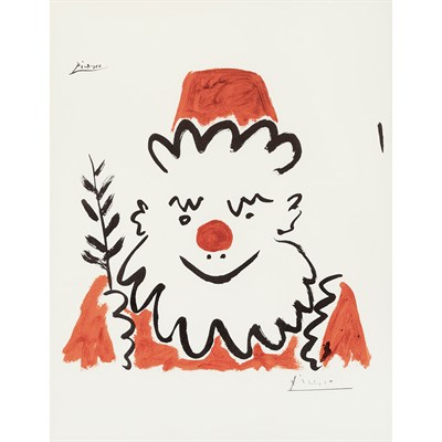 Lot 171 - After Pablo Picasso LE CLOWN Color offset...