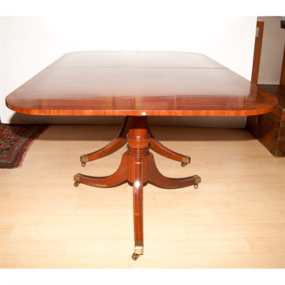 Lot 145 - George III Style Banded Mahogany...