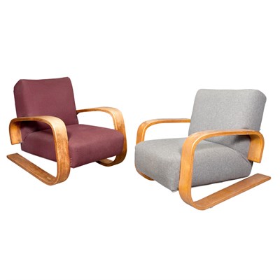 Lot 270 - Alvar Aalto Finnish, 1898-1976 Two 400 Tank...