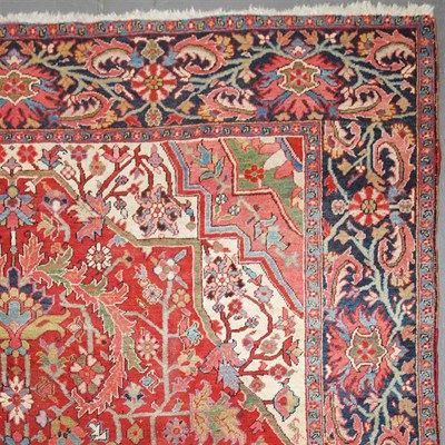 Lot 538 - Heriz Carpet Northwest Persia, circa 1925 The...