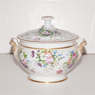 Lot 608 - KPM Porcelain Covered Tureen and Covered Vase...