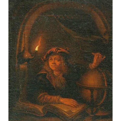 Lot 41 - Dutch School 17th/18th Century A Geographer...