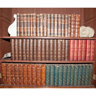 Lot 393 - [FINE BINDINGS]Group of approximately sixty...
