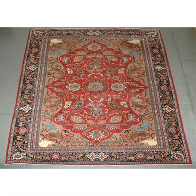 Lot 490 - Tabriz Carpet Northwest Iran, mid-20th century...