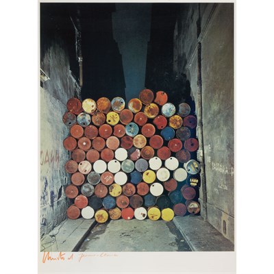 Lot 133 - Christo and Jeanne-Claude (b. 1935) IRON...