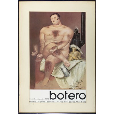 Lot 149 - Fernand Botero BOTERO, GALERIE CLAUDE BERNARD...
