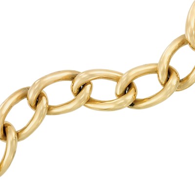 Lot 2 - Gold Link Bracelet, Tiffany & Co.