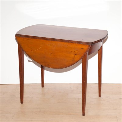 Lot 337 - Federal Maple Pembroke Table New England, 19th...