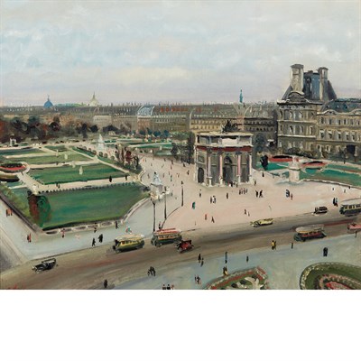 Lot 73 - Lucien Adrion French, 1889-1953 L'Arc de...