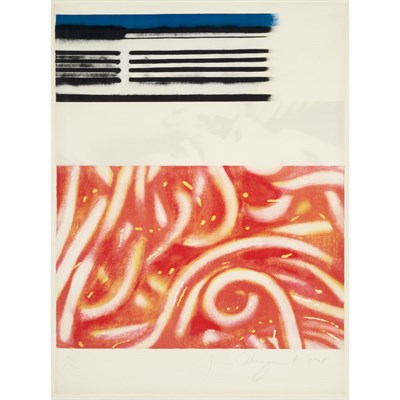 Lot 194 - James Rosenquist FOREHEAD I (GLENN 20) Color...