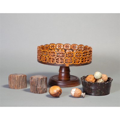 Lot 165 - Group of Carved Wood and Other Table...