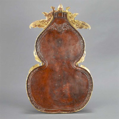 Lot 133 - Chinese Cloisonne Enamel Wall Plaque 19th...