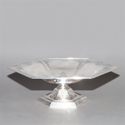 Lot 259 - Tiffany & Co. Makers Sterling Silver Compote...