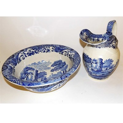 Lot 628 - Copeland Spode Italian Transfer Decorated...