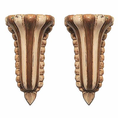 Lot 218 - Pair of Art Deco Style Painted and Parcel Gilt...