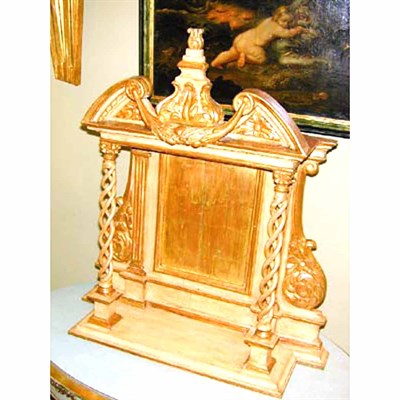 Lot 224 - Continental Neoclassical Painted and Parcel...