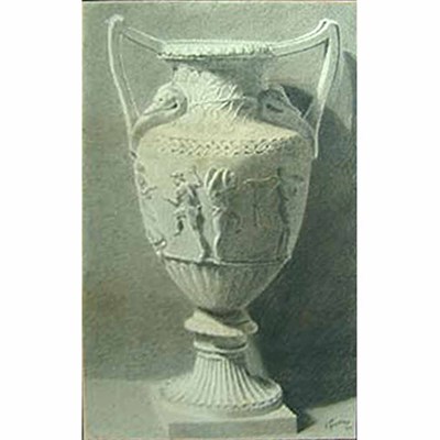 Lot 602 - D. J. P. Beattie Classical Urn Signed and...