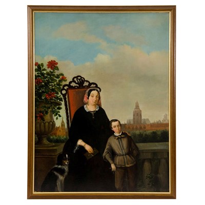 Lot 420 - English School 19th Century Portrait of Queen...