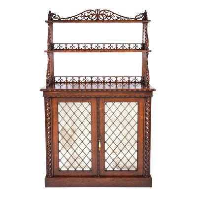 Lot 172 - William IV Rosewood Chiffonier T. G. Seddon,...