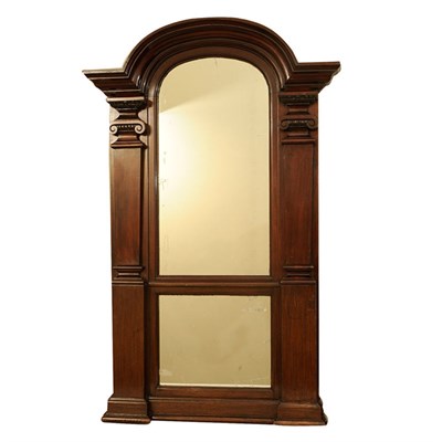 Lot 203 - English Mahogany Mirror Mid 19th century The...