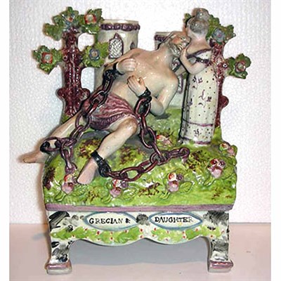 Lot 274 - Staffordshire Pearlware Figural Group 19th...