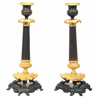 Lot 271 - Pair of Louis Philippe Gilt and...
