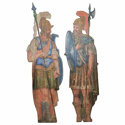 Lot 141 - Pair of Italian Neoclassical Style Painted...