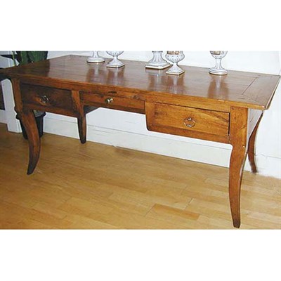 Lot 264 - French Provincial Fruitwood Bureau Plat 19th...