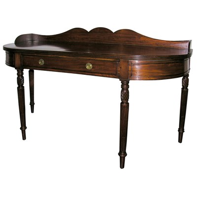 Lot 144 - George III Mahogany Sideboard 19th Century The...