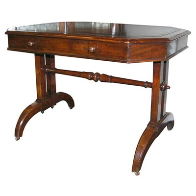 Lot 113 - English Mahogany Writing Table 19th Century...
