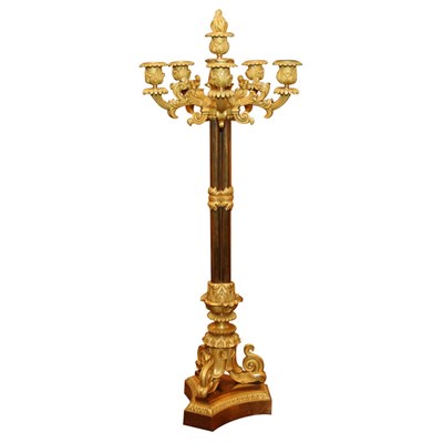 Lot 351 - Louis Philippe Gilt-Bronze Six-Light...