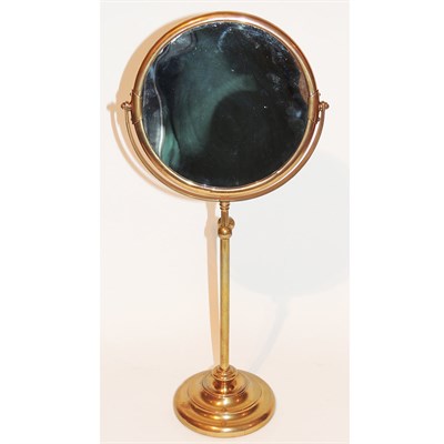 Lot 293 - Vintage Brass Telescopic Dressing Table...