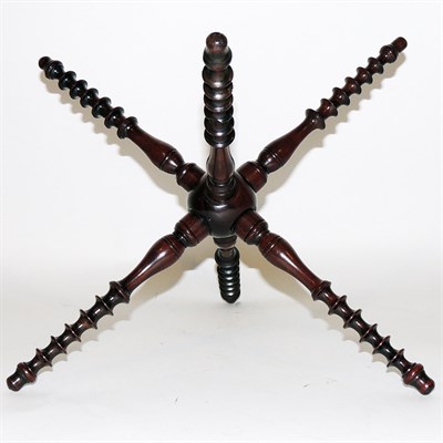 Lot 215 - English Mahogany Cat Length 17 1/2 inches.