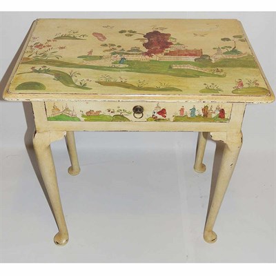 Lot 328 - Geoge II Style Chinoiserie Decorated Dressing...