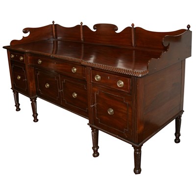 Lot 458 - English Mahogany Sideboard Second quarter of...