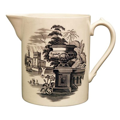 Lot 117 - English Transfer Decorated Ironstone Oversized...